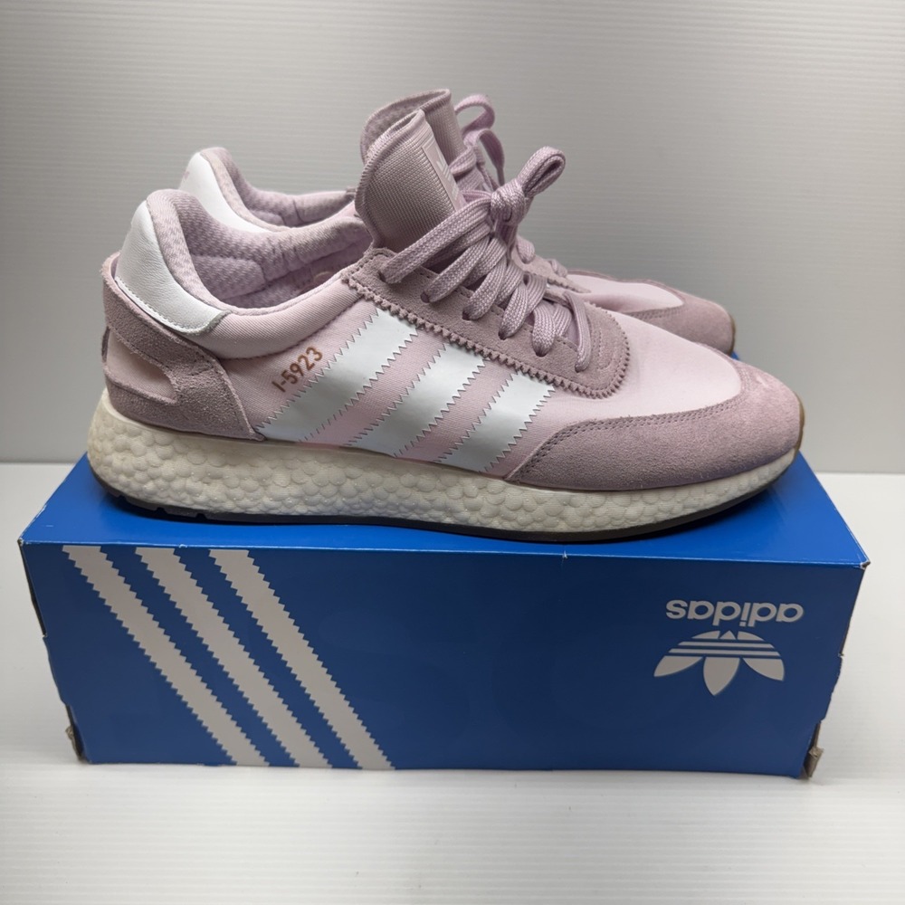 ADIDAS ORIGINALS I-5923 BOOST DA8789 WOMEN'S  PINK WHITE SHOES